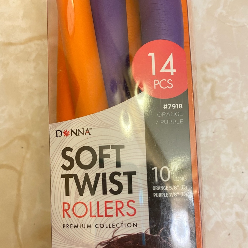 Donna soft twist rollers